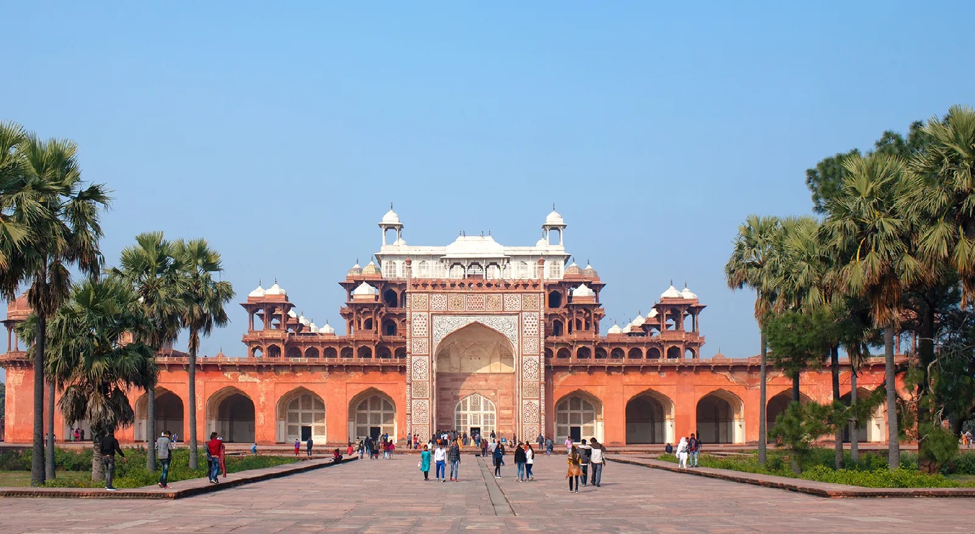 Akbar’s Mausoleum at Sikandra