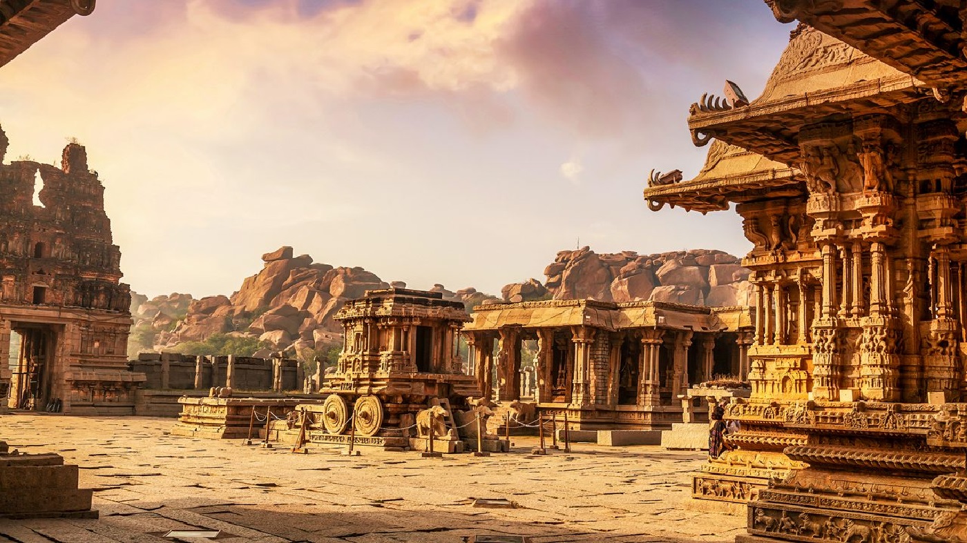 Temples and Palaces in Hampi